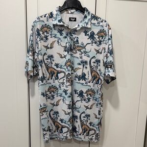 Men's Dinosaur Print Shirt